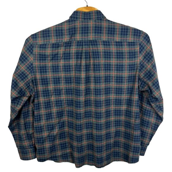 Johnnie O Hangin Out Multicolored Plaid Long Sleeve Button Up Flannel Shirt 2XL - Picture 3 of 6